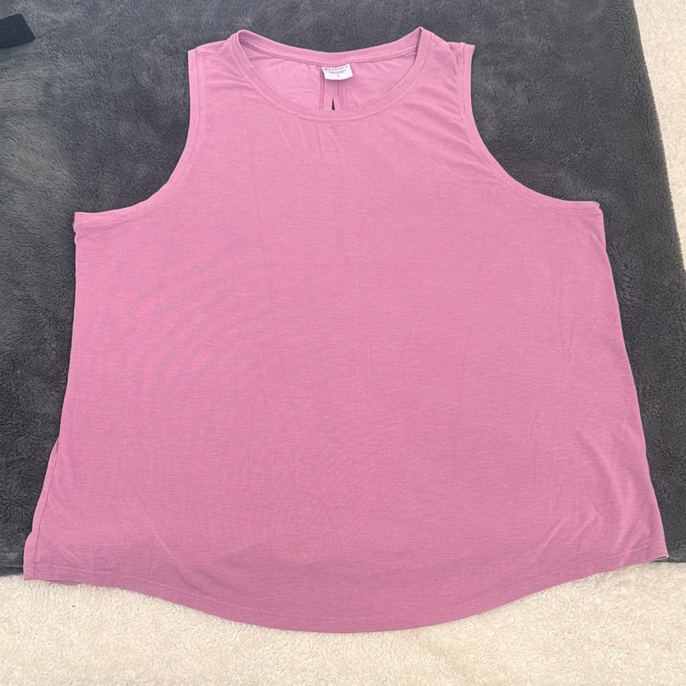 Athleta workout Women's Pink Sleeveless Top